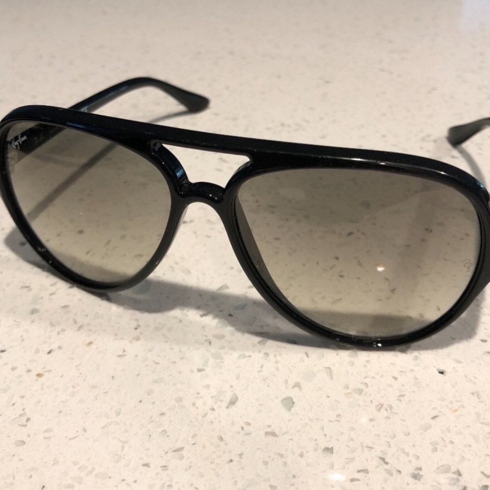 Ray-Ban Cats 5000 Aviator Sunglasses in Black